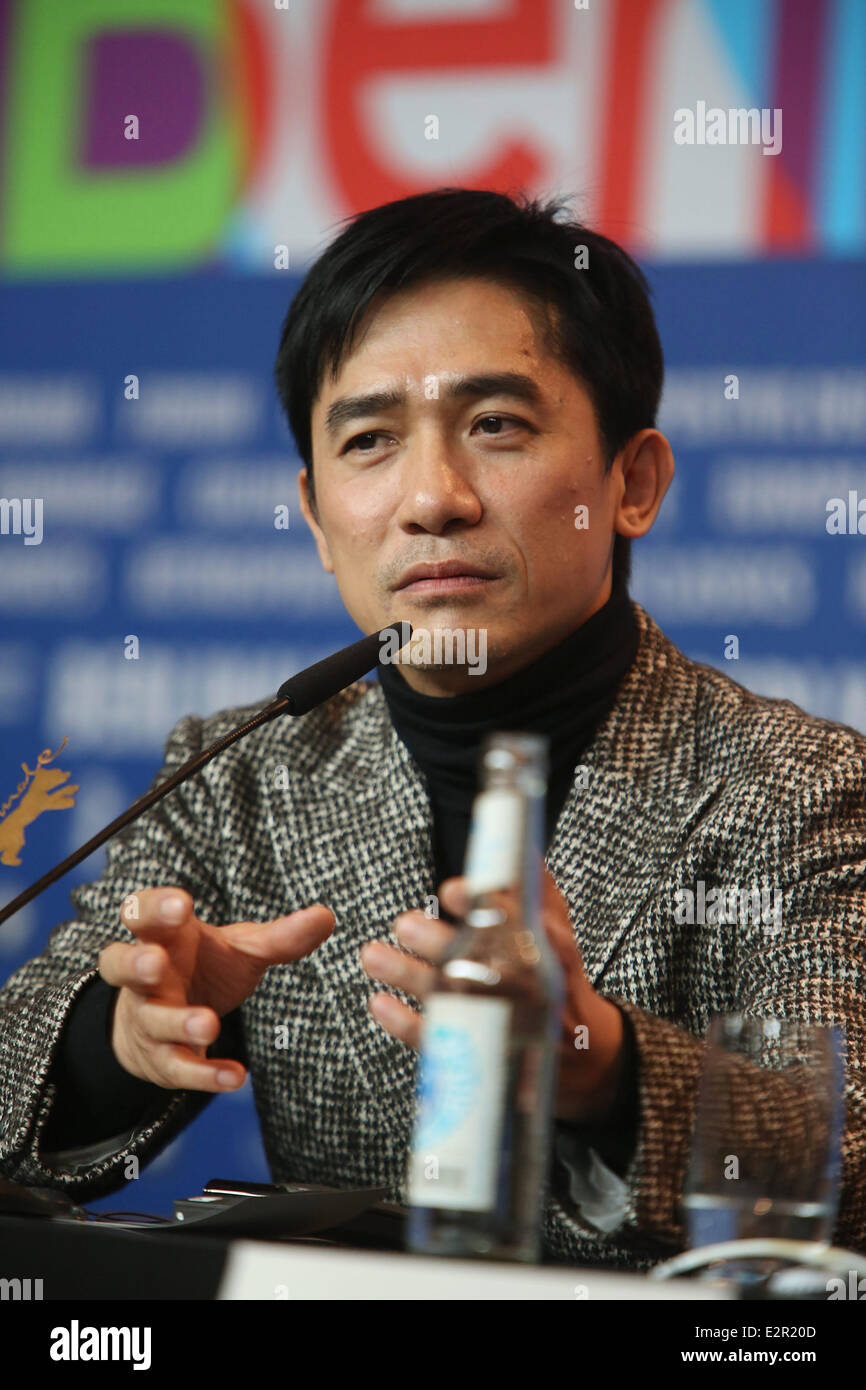 63rd Berlin International Film Festival - The Grandmaster - Press Conference  Featuring: Tony Leung Chiu Wai Where: Berlin, Germany When: 07 Feb 2013  **Not available for publication in Germany** Stock Photo