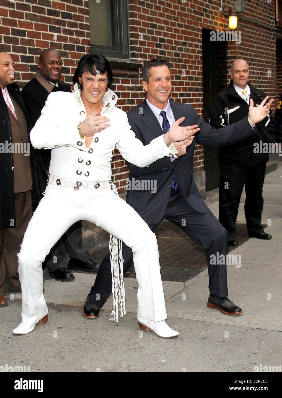 Celebrities at the Ed Sullivan Theater for 'The Late Show With David