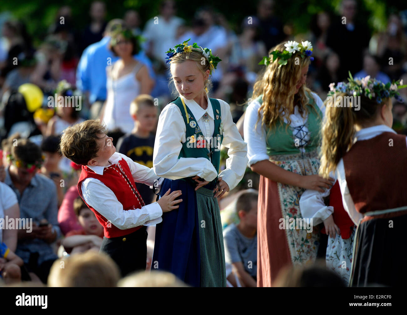 New York, New York, USA. 20th June, 2014. People take part in the ...