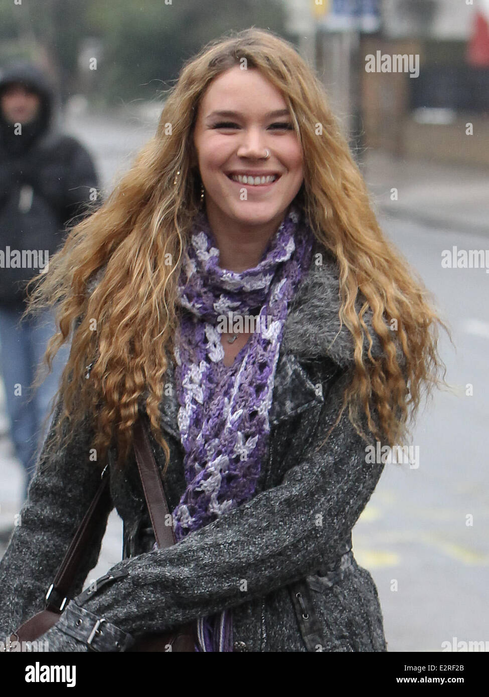 Joss Stone Leaves Abbey Road Studios On Monday 11th February 1963