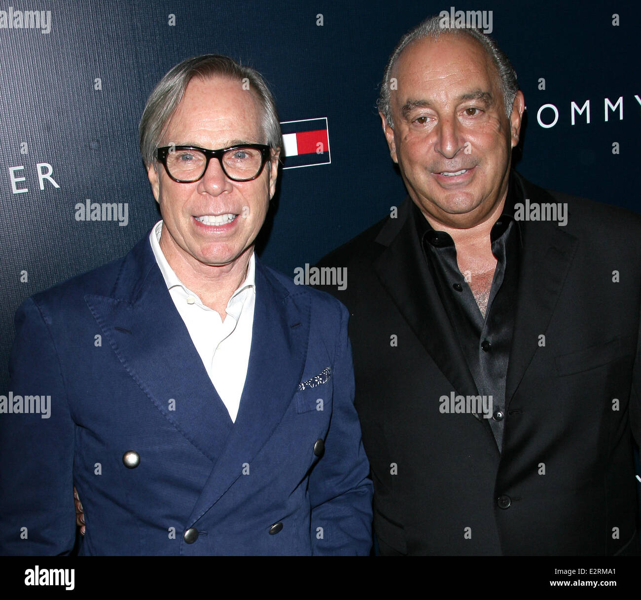 Party to celebrate the opening of the new Tommy Hilfiger West Coast  Flagship store on Robertson Boulevard Featuring: Tommy Hilfiger,Sir Philip  Green Where: West Hollywood, California, United States When: 13 Feb 2013