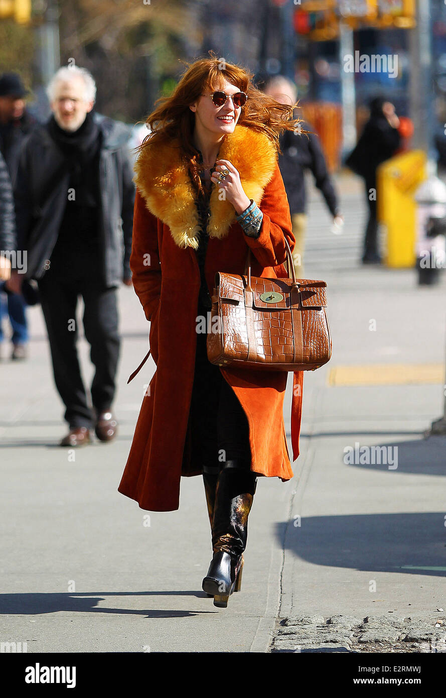 Florence leather coat hi-res stock photography and images - Alamy