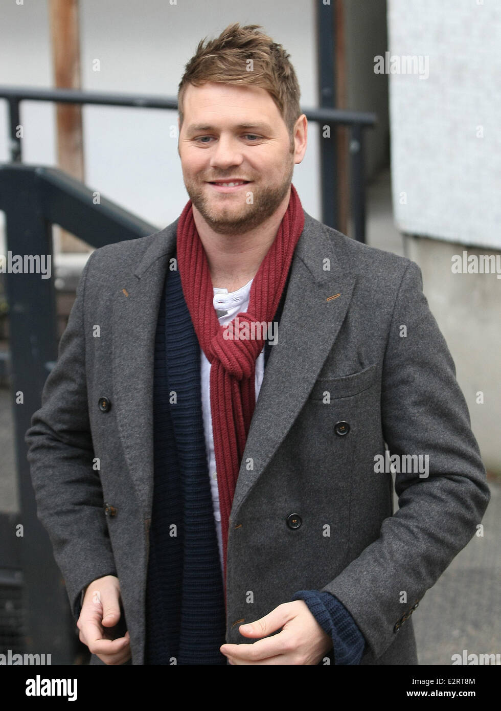 Celebrities at the ITV studios Featuring: Brian McFadden Where: London