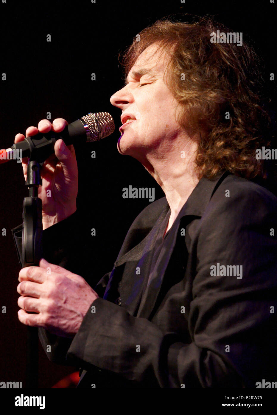 The Zombies lead singer Colin Blunstone performing on the penultimate