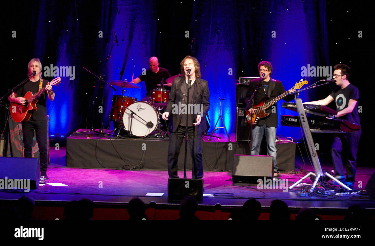 The Zombies lead singer Colin Blunstone performing on the penultimate