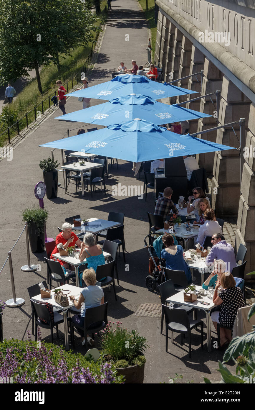 Scottish Outdoor Cafe Hi res Stock Photography And Images Alamy