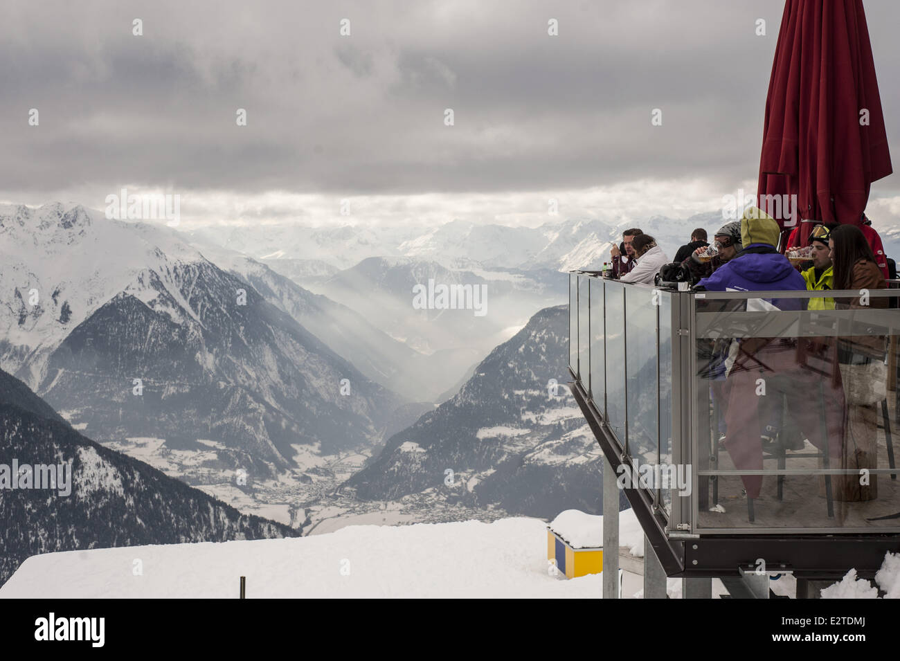 A view of the area where Prince Harry and his new girlfriend Cressida