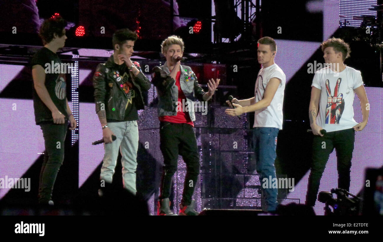 One Direction Kick Off Their Take Me Home World Tour At London S