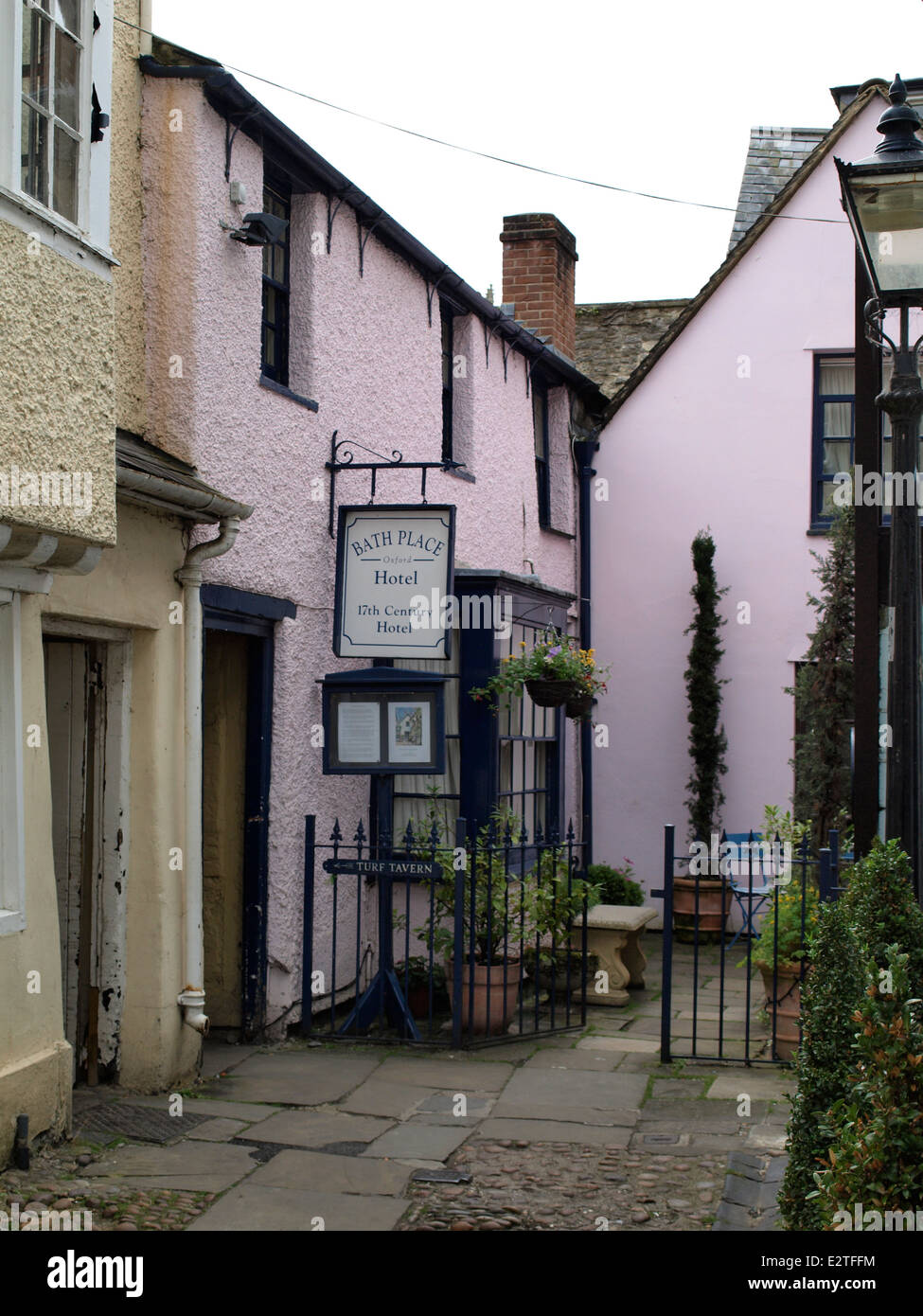 Bath Place hotel, a 17th century hotel, Oxford, UK Stock Photo