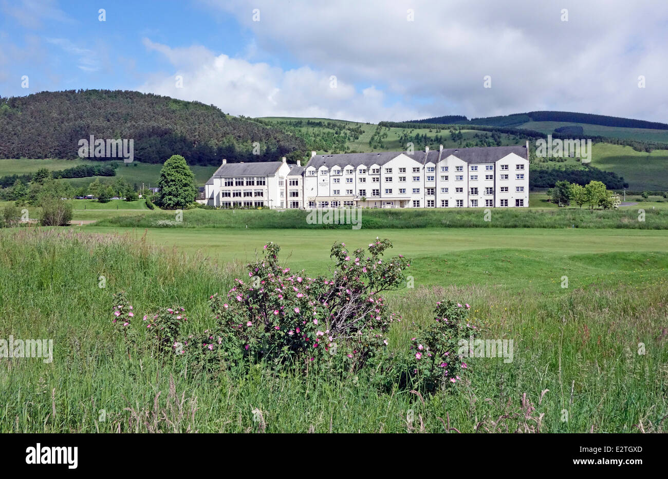 Macdonald Cardrona Hotel  Golf & Spa in Cardrona near Peebles in Scottish Borders Scotland Stock Photo