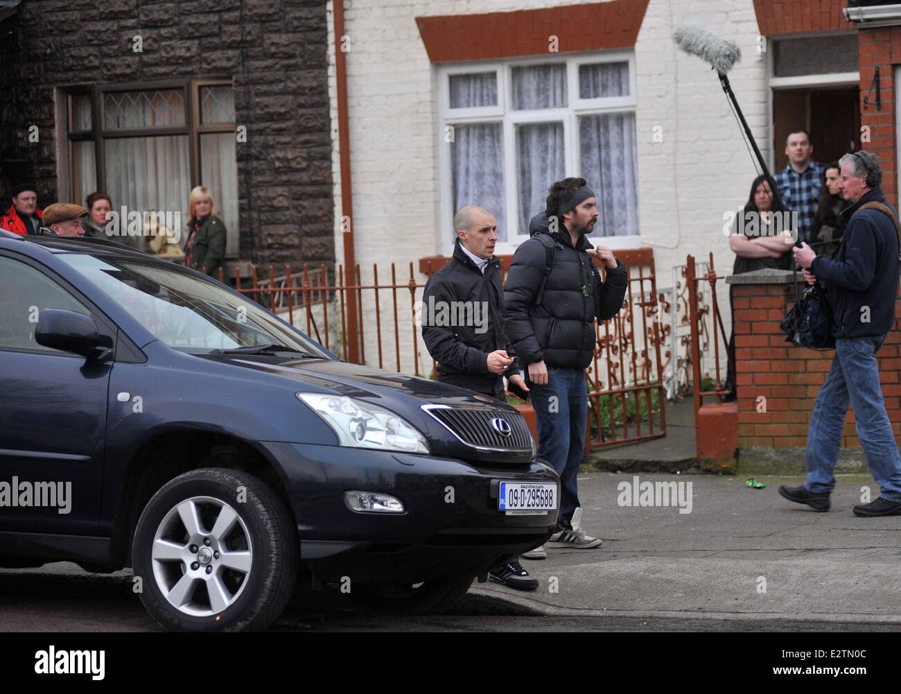 RTE drama 'Love/Hate' season 4 filming scenes Featuring: Tom Vaughan ...