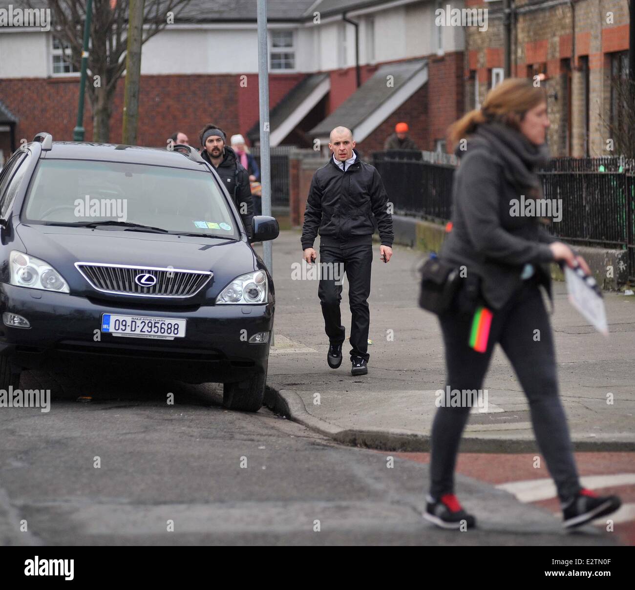 RTE drama 'Love/Hate' season 4 filming scenes Featuring: Tom Vaughan ...