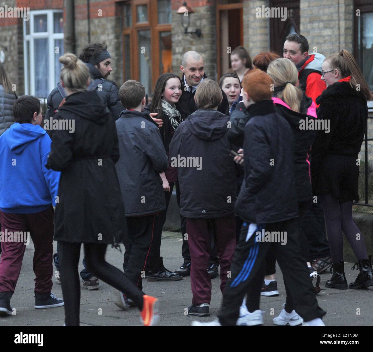 RTE drama 'Love/Hate' season 4 filming scenes Featuring: Tom Vaughan ...