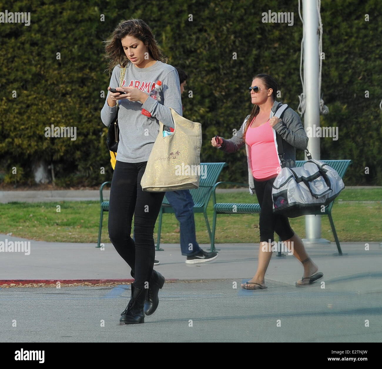 Katherine Webb seen leaving practice Celebrities practice their dives for the upcoming ABC show 'Splash'  Featuring: Katherine Webb Where: Los Angeles, California, United States When: 26 Feb 2013 Stock Photo