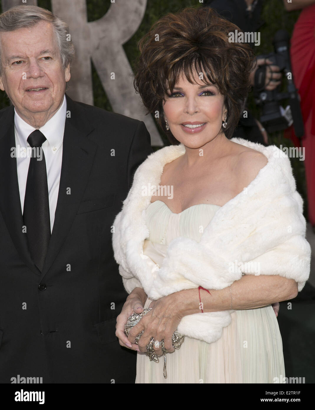 2013 Vanity Fair Oscar Party at Sunset Tower - Arrivals  Featuring: Robert A. Daly,Carole Bayer Sager Where: Los Angeles, CA, United States When: 24 Feb 2013 Stock Photo