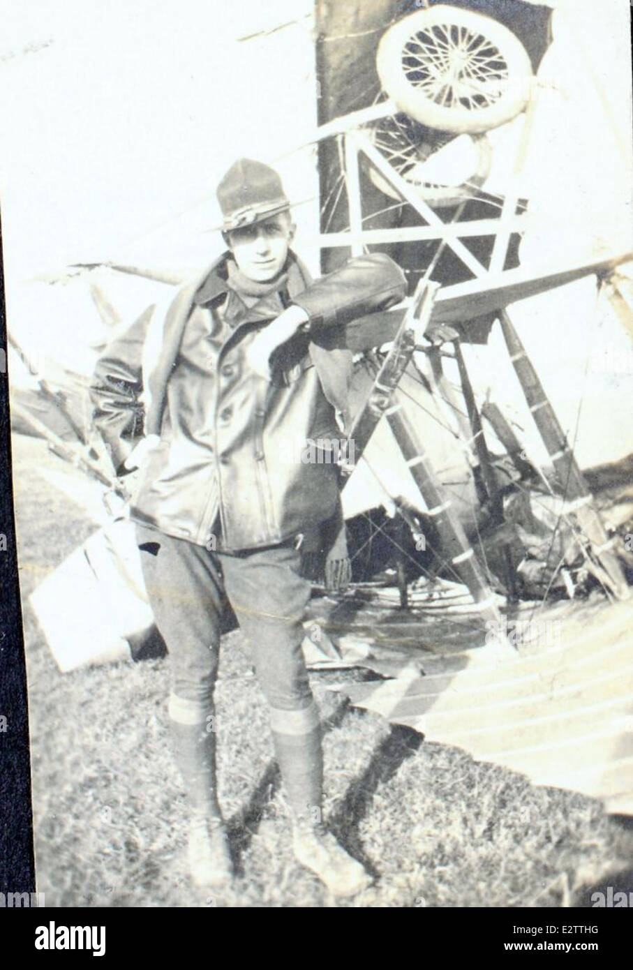 This image from the 96th Aero Squadron album captures the squadron ...
