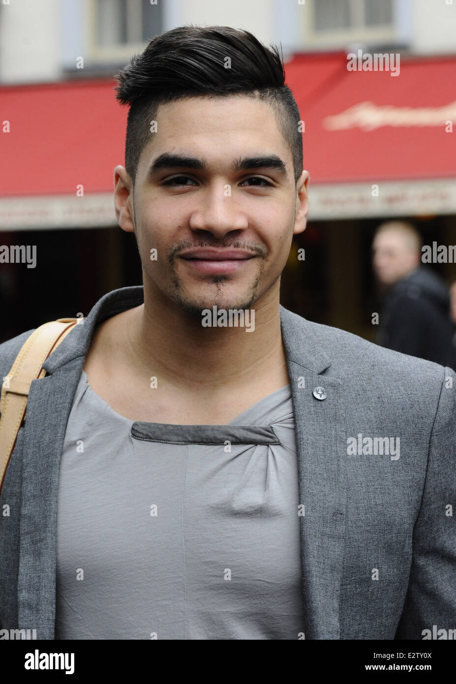 Celebrities outside the Heart Radio studios for the Have a Heart Appeal