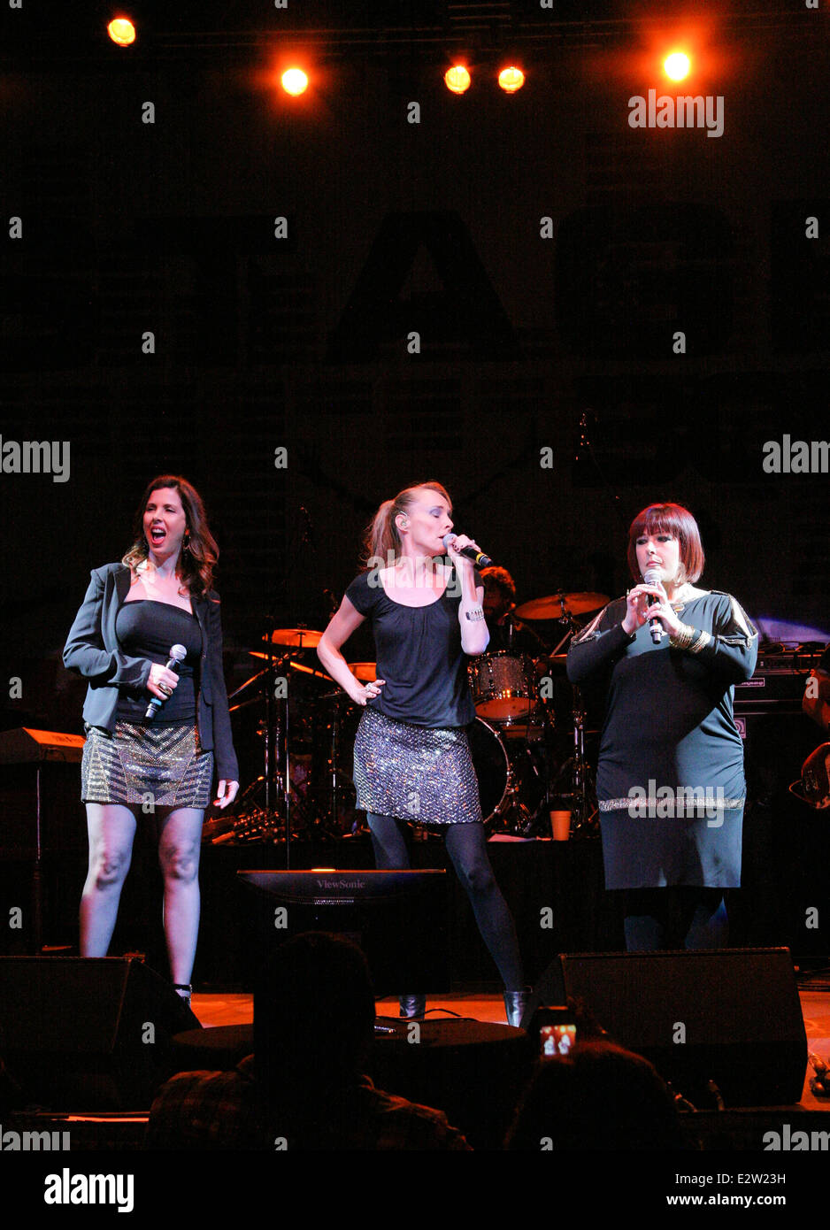 Wilson Phillips performing live at Magic City Casino Featuring: Carnie  Wilson,Wendy Wilson,Chynna Phillips Where: Miami, Florid Stock Photo - Alamy