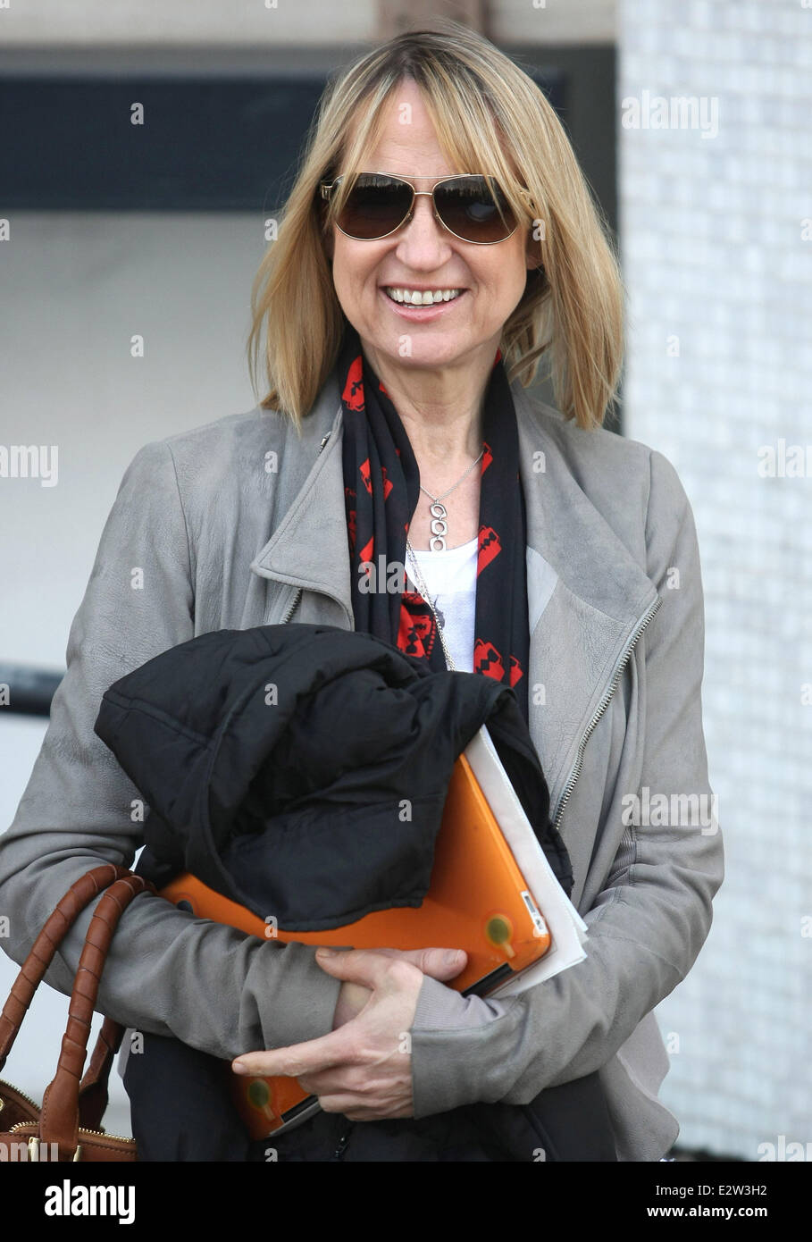 Celebrities outside ITV studios Featuring: Carol McGiffin Where: London
