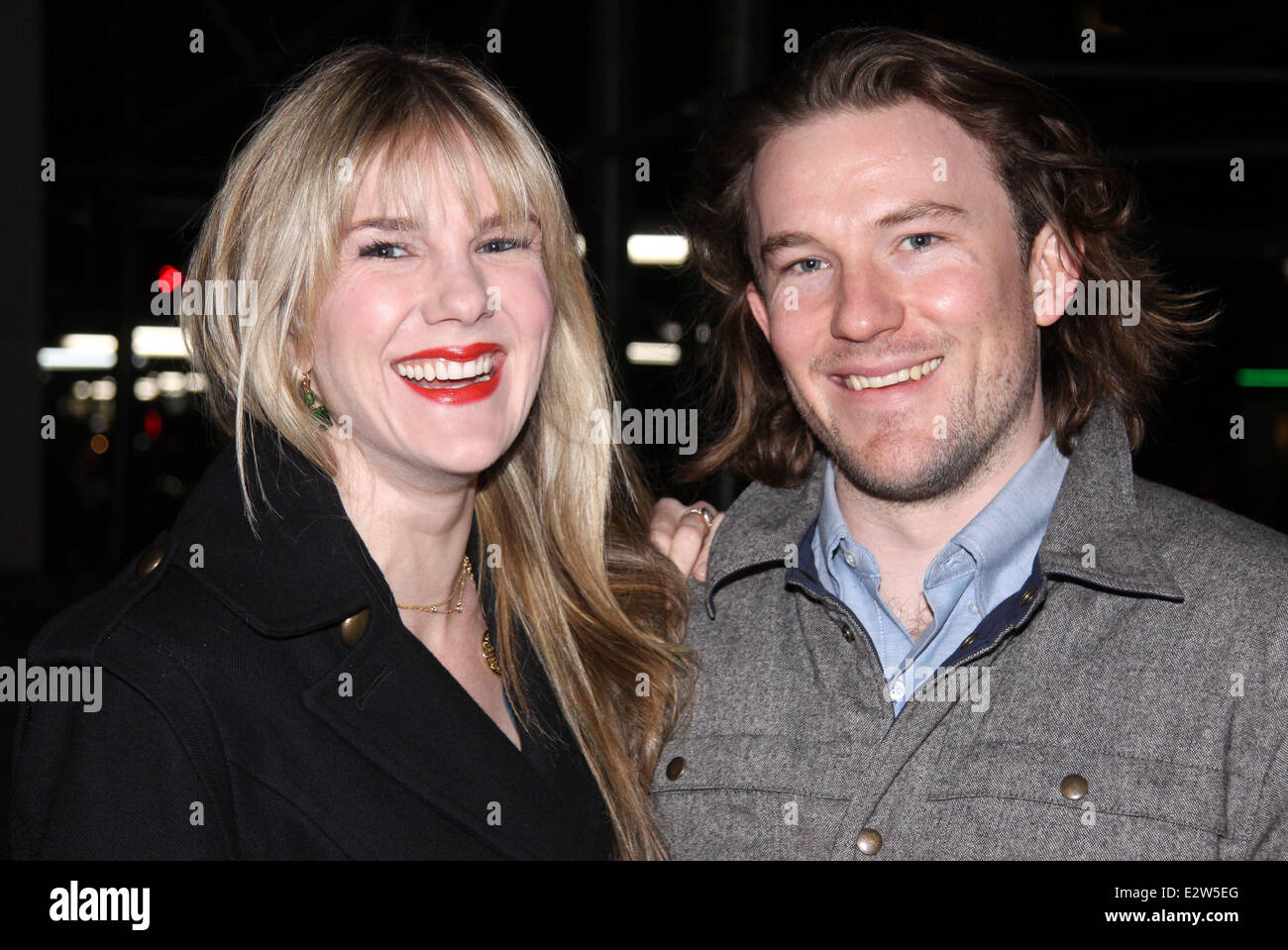 Lily Rabe Michael Rabe Opening night of Talley's Folly at the Laura Pels Theatre - Arrivals ...