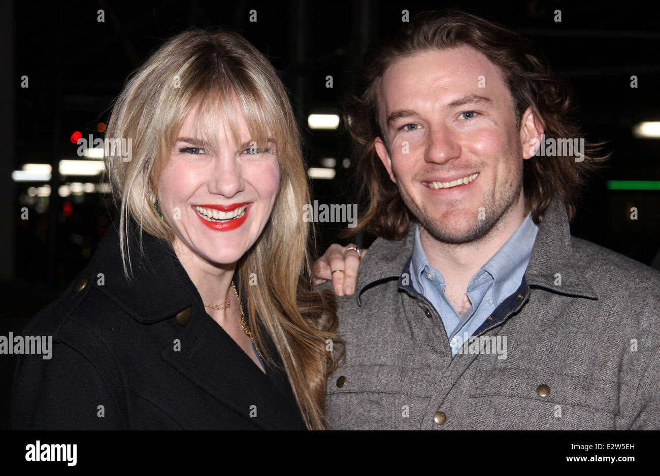 Lily Rabe Michael Rabe Opening night of Talley's Folly at the Laura Pels Theatre - Arrivals ...