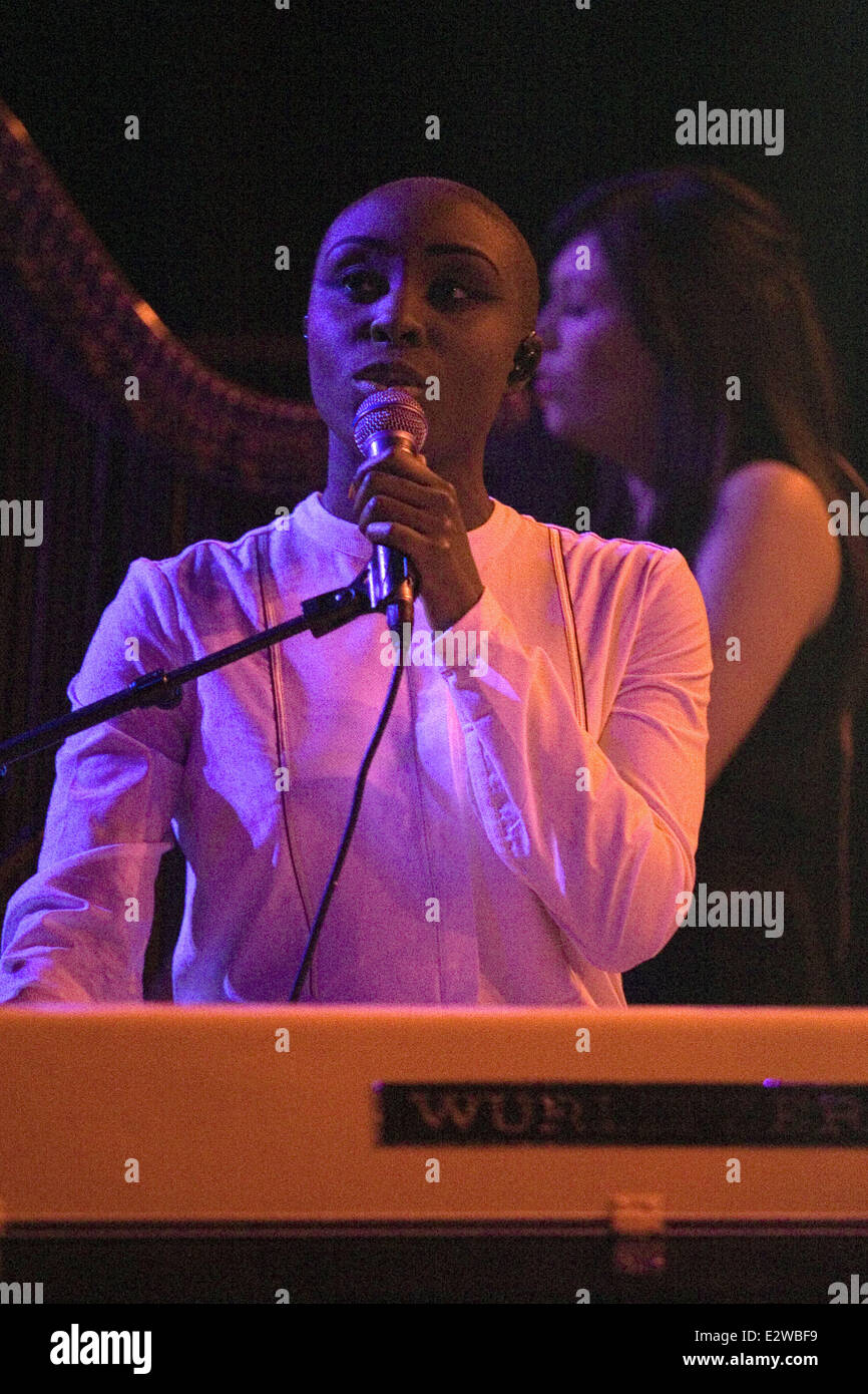 Laura Mvula playing at the O2 ABC in Glasgow Featuring Laura Mvula