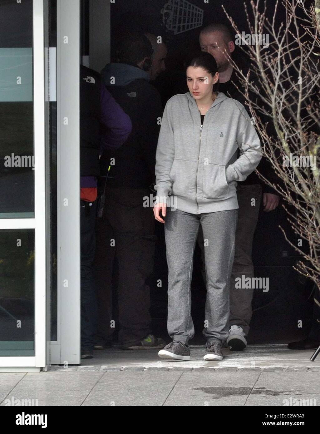 Celebrities filming season four of TV show 'Love/Hate' at the Carlton ...