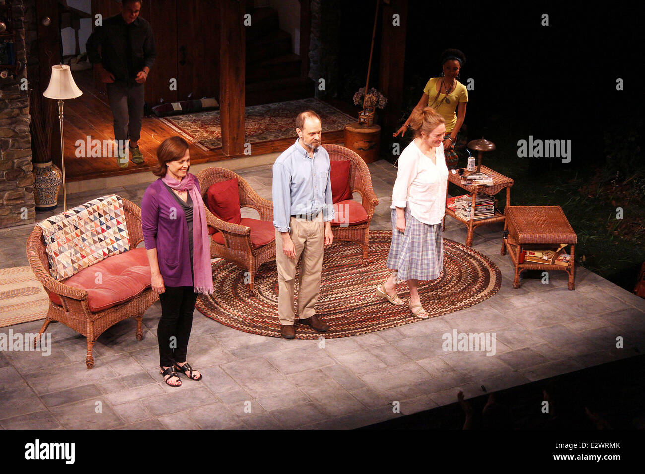 Curtain call for the Broadway premiere of VANYA AND SONIA AND MASHA AND