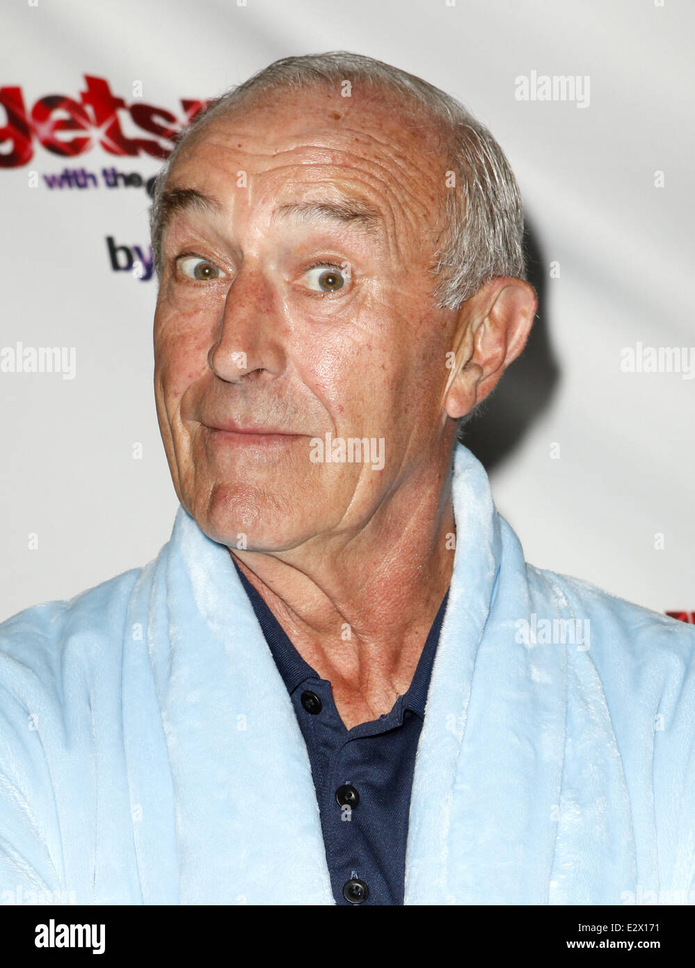 'Dancing with the Stars' Season 16 - Backstage Gifting Suite - Day 2 - Held at CBS Studios  Featuring: Len Goodman Where: Los An Stock Photo