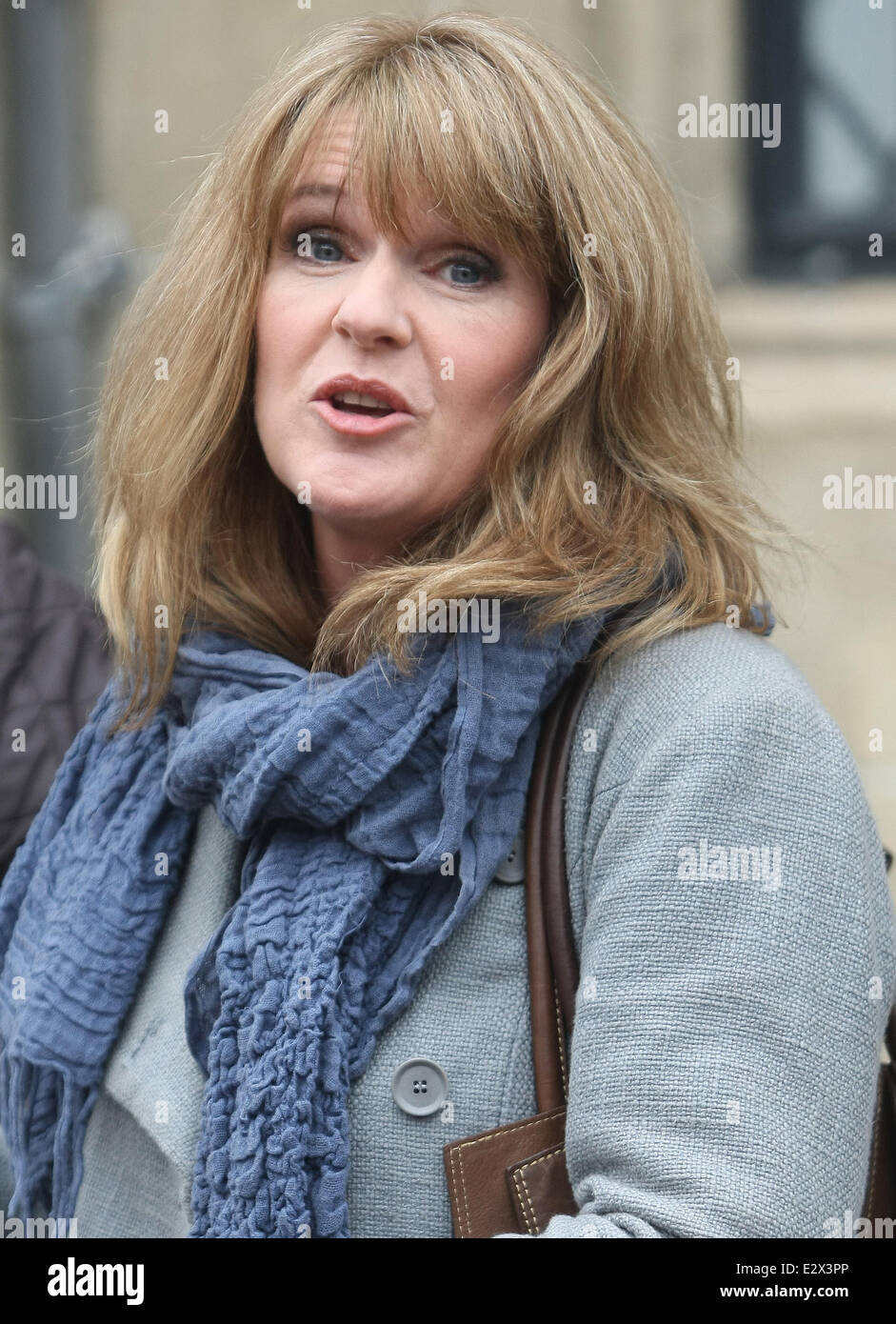Celebrities at the ITV studios Featuring Siobhan Finneran Where London, United Kingdom When