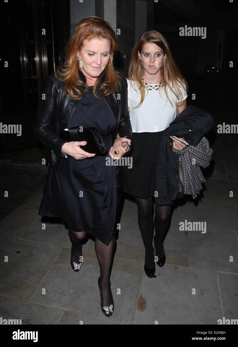 Celebrities at Downtown Mayfair restaurant for Heather Kerzner's