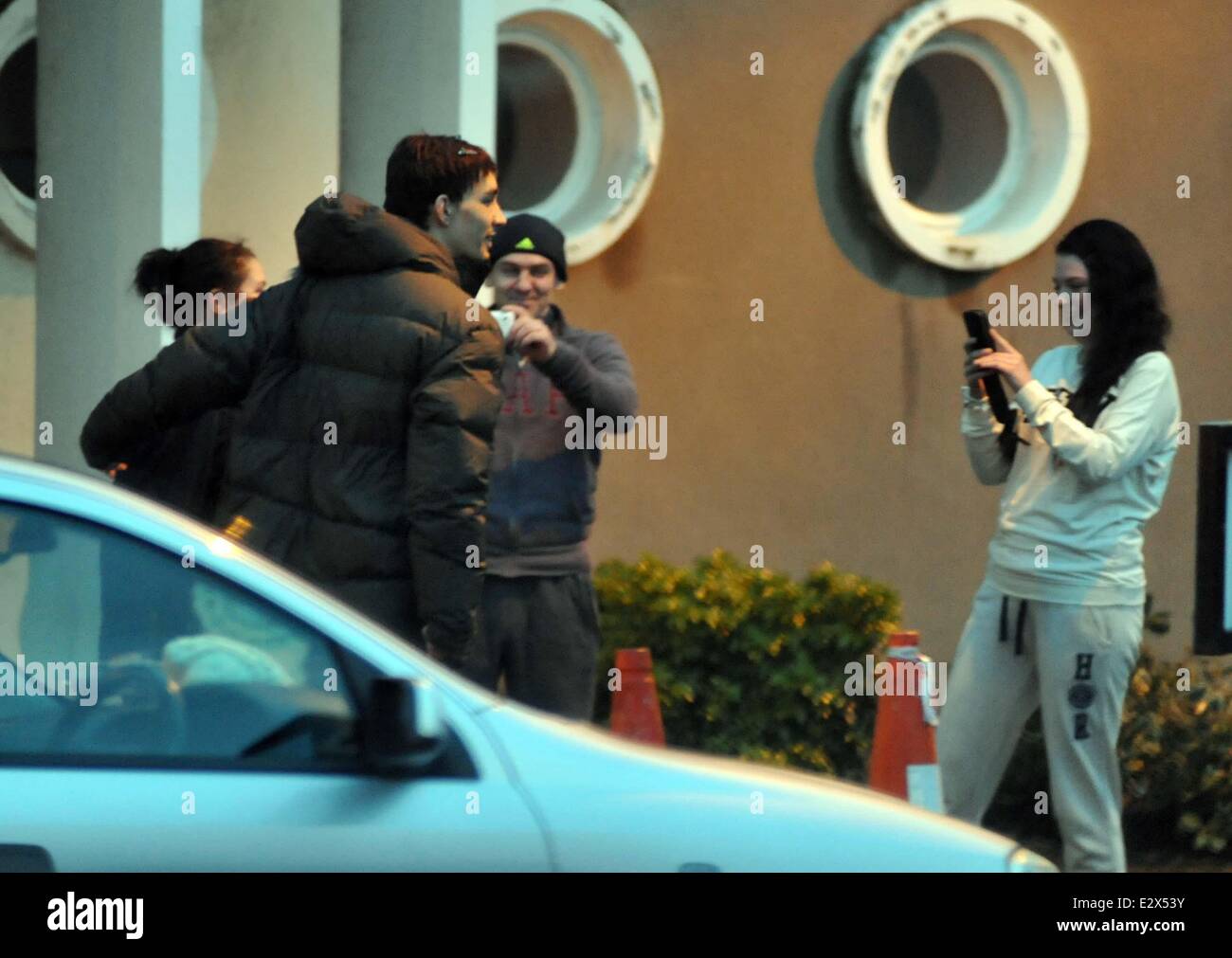 Celebrities filming season four of TV show 'Love/Hate' Featuring ...