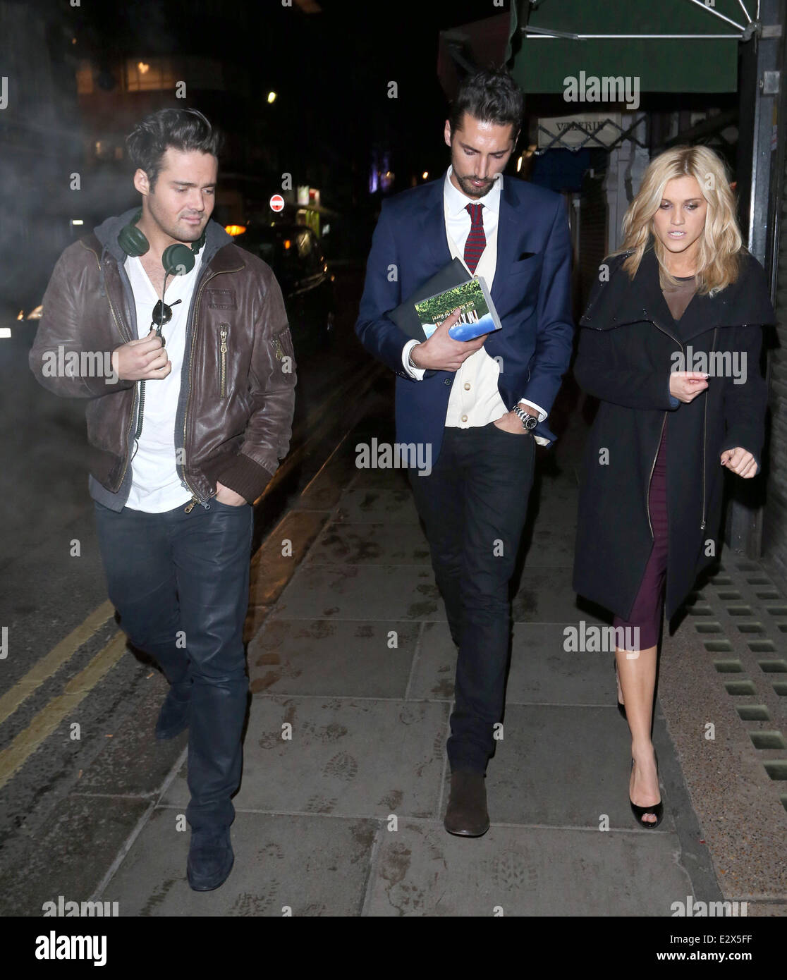 I'm A Celeb campmates, Ashley Roberts, Hugo Taylor with Made In Chelsea