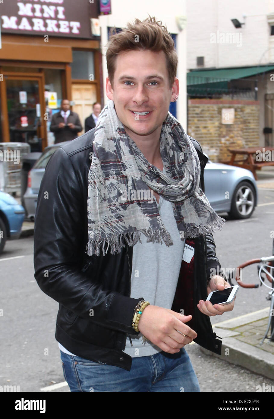 Celebrities arriving at the Riverside Studios to film 'Celebrity Juice