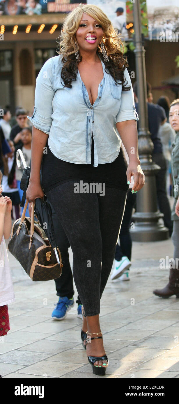 Amazon Ashley shopping at The Grove in West Hollywood Featuring Amazon