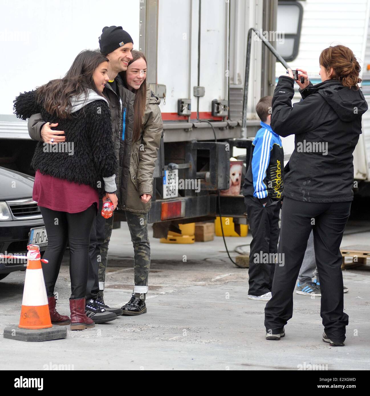 RTE drama Love/Hate season 4 film set on Green Street Featuring: Tom ...