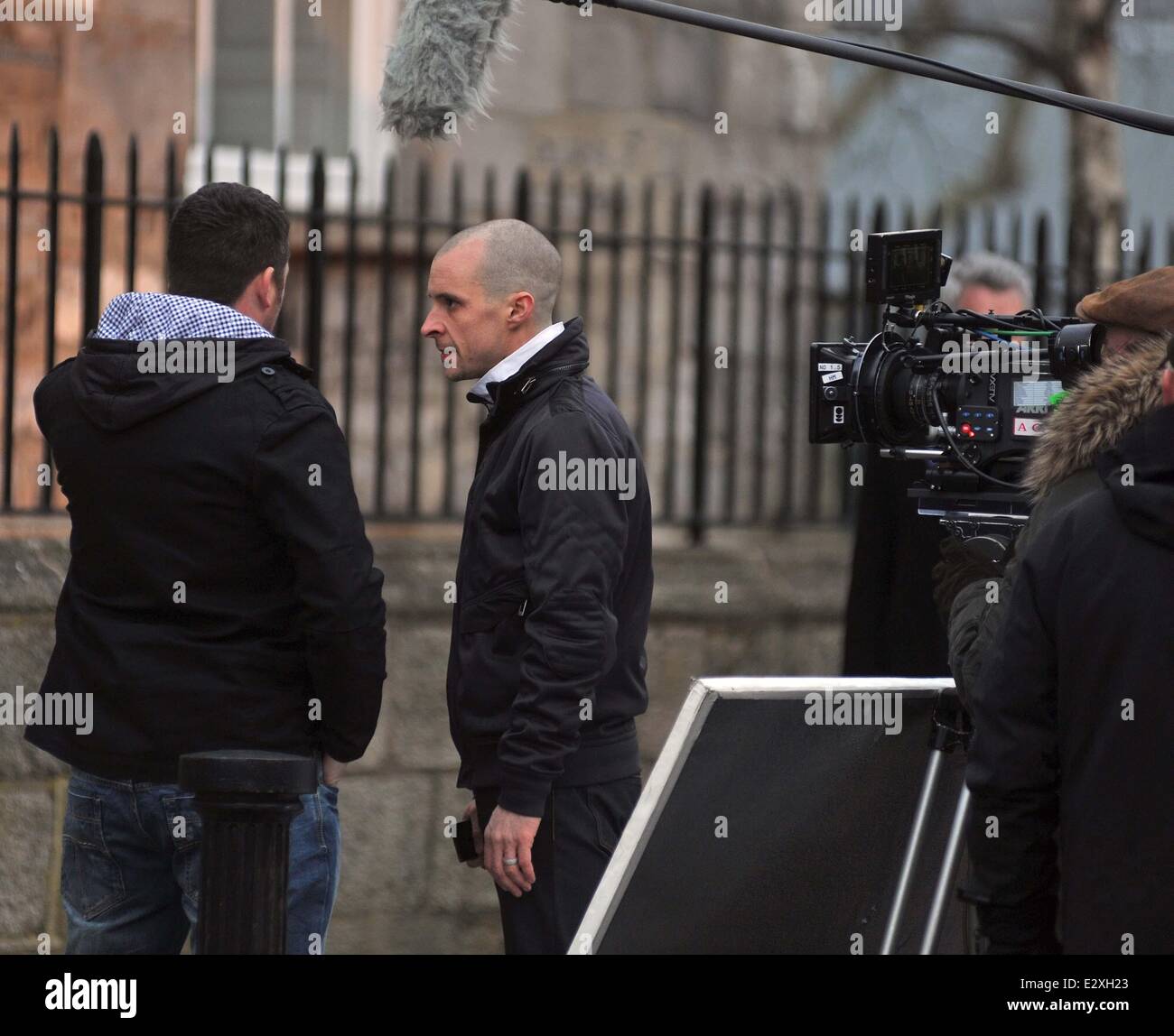 RTE drama Love/Hate season 4 film set on Green Street Featuring: Tom ...