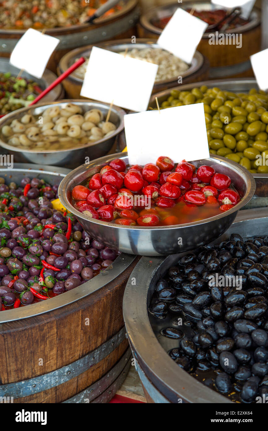 Olives market italy hires stock photography and images Alamy