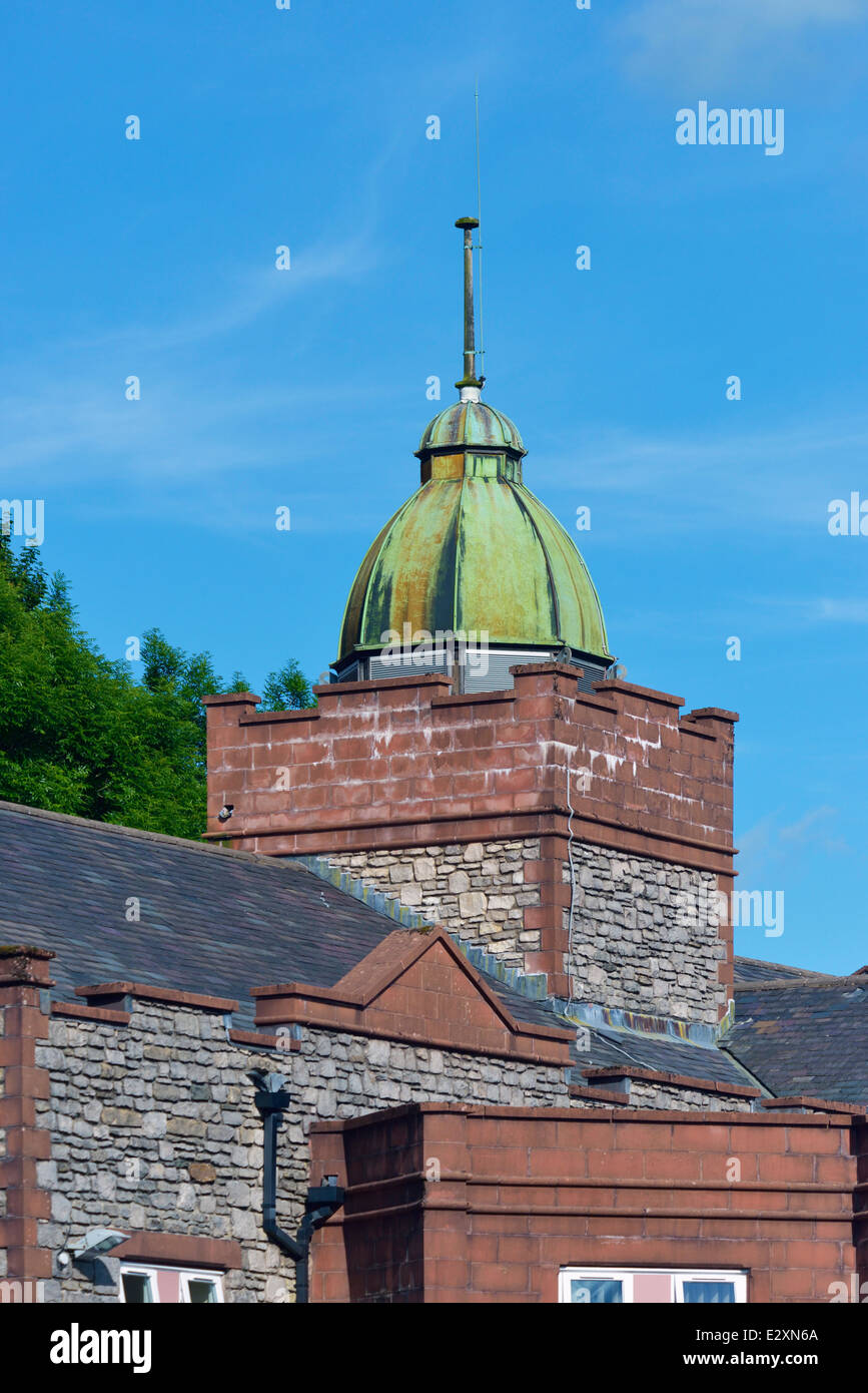 Copper cupola. Summerhill Nursing & Residential Home. Eastview, Kendal