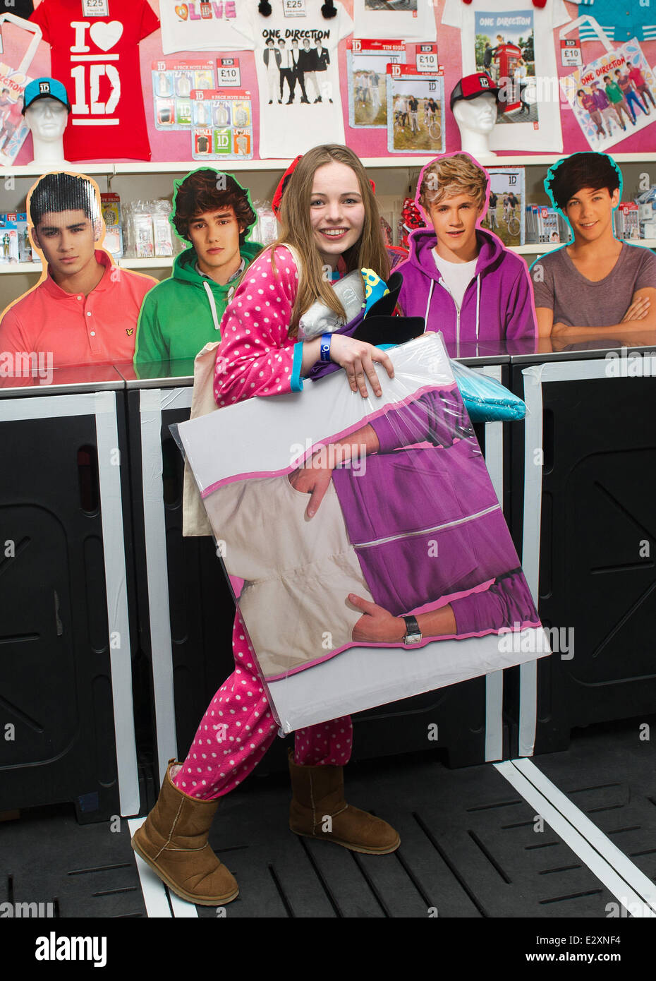 Fans Of One Direction Attending The Opening Of 1d World A