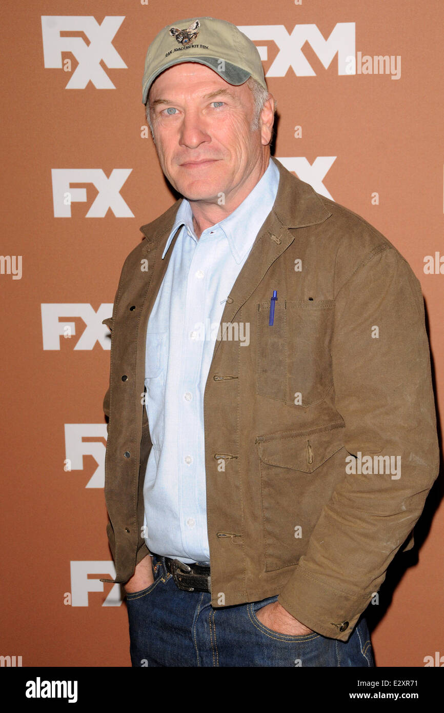 2013 FX Upfront Presentation - Arrivals  Featuring: Ted Levine Where: New York City, NY, United States When: 28 Mar 2013 Stock Photo