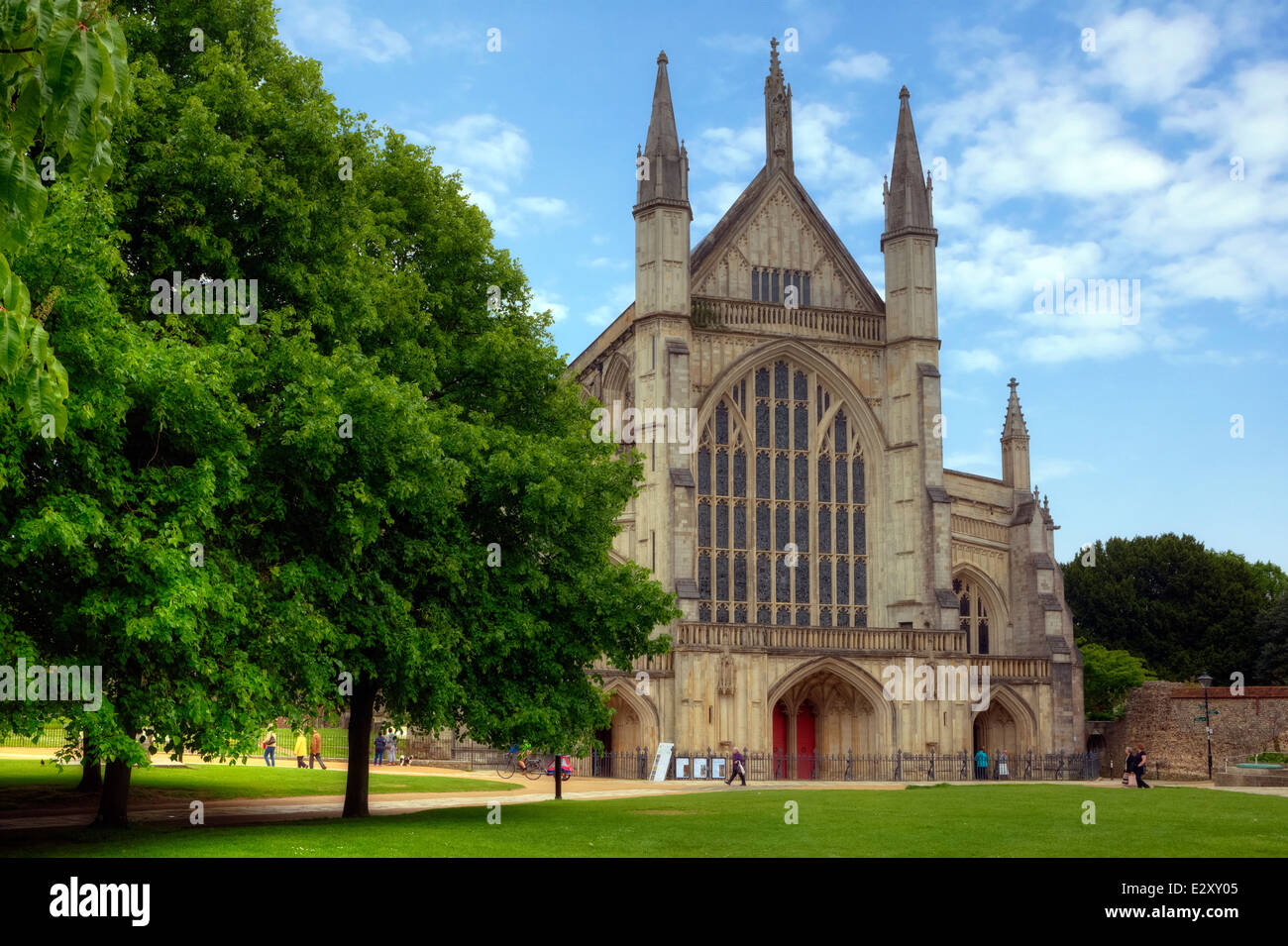 Winchester Cathedral, Winchester, Hampshire, England, United Kingdom Stock Photo