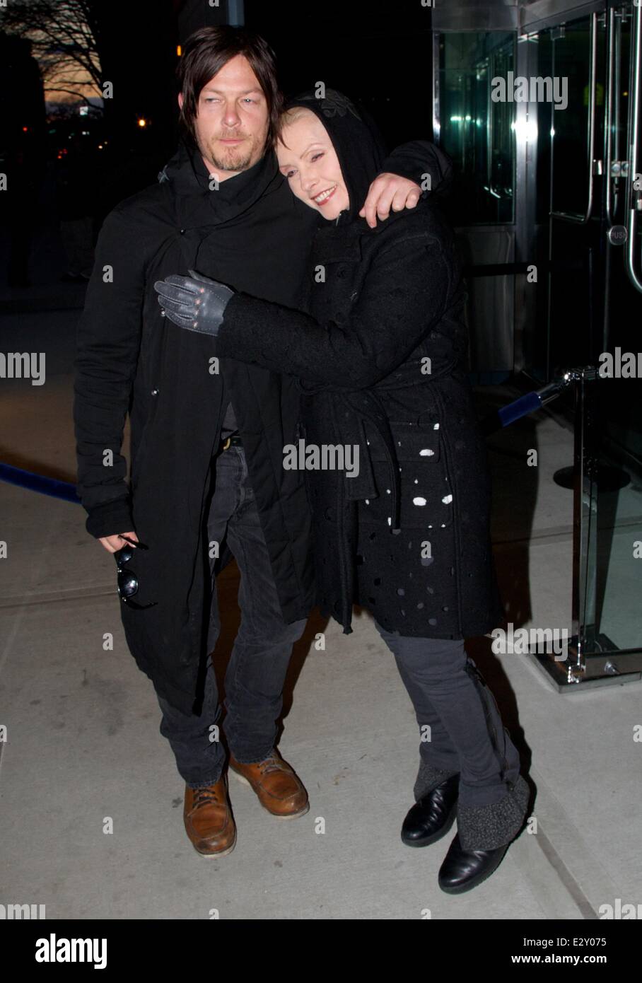 Norman reedus and debbie harry hi-res stock photography and images - Alamy, image size:908x1390