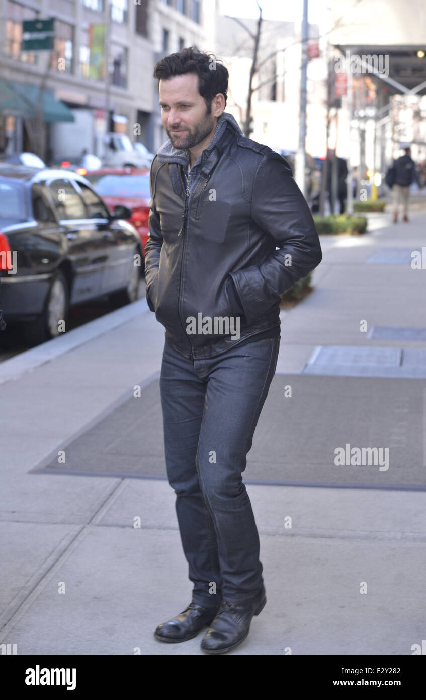 Actor Eion Bailey out and about in Manhattan Featuring: Eion Bailey