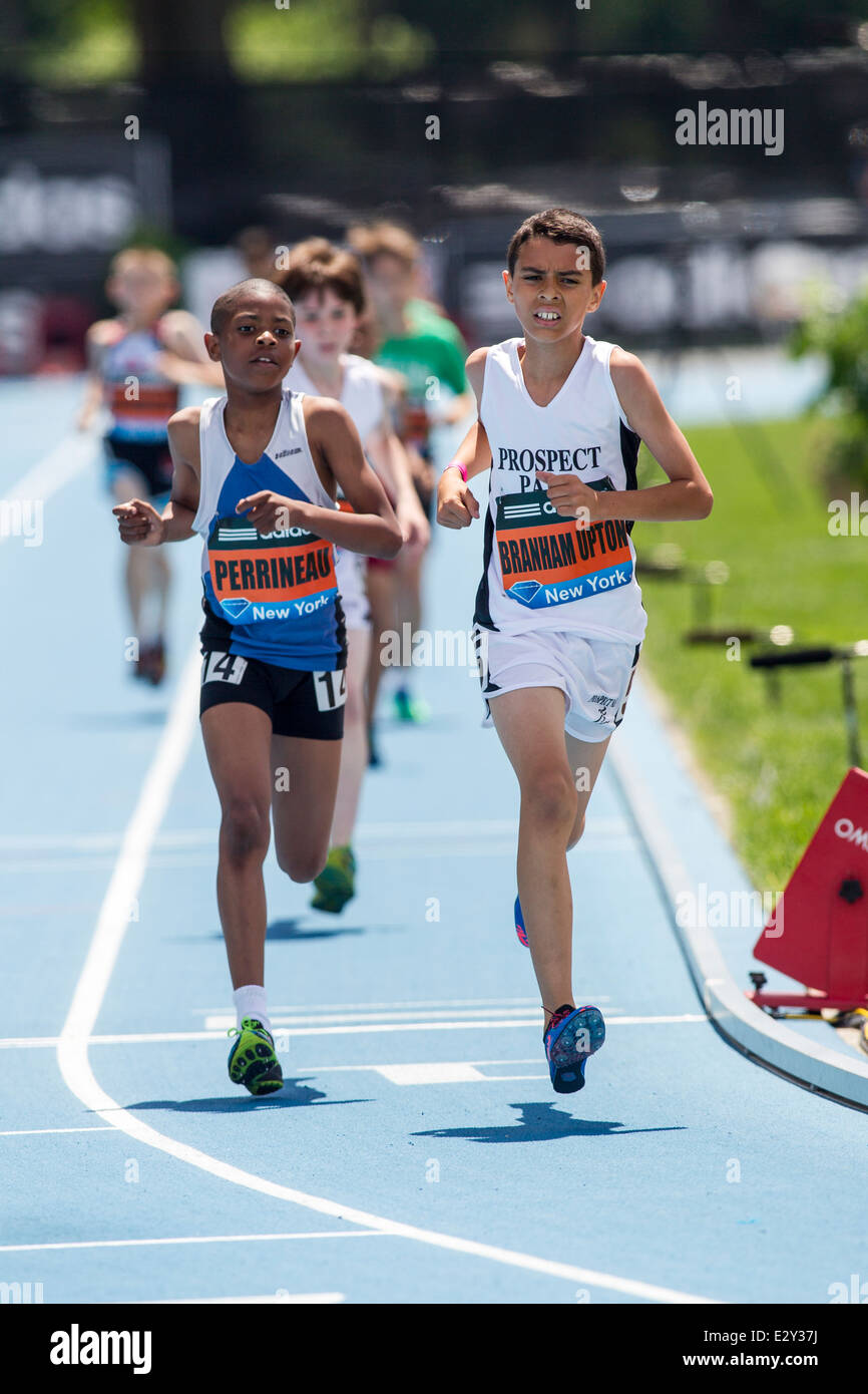 Quinten Perrineau and Oliver BrabhamUpton competing in the Boys' Youth