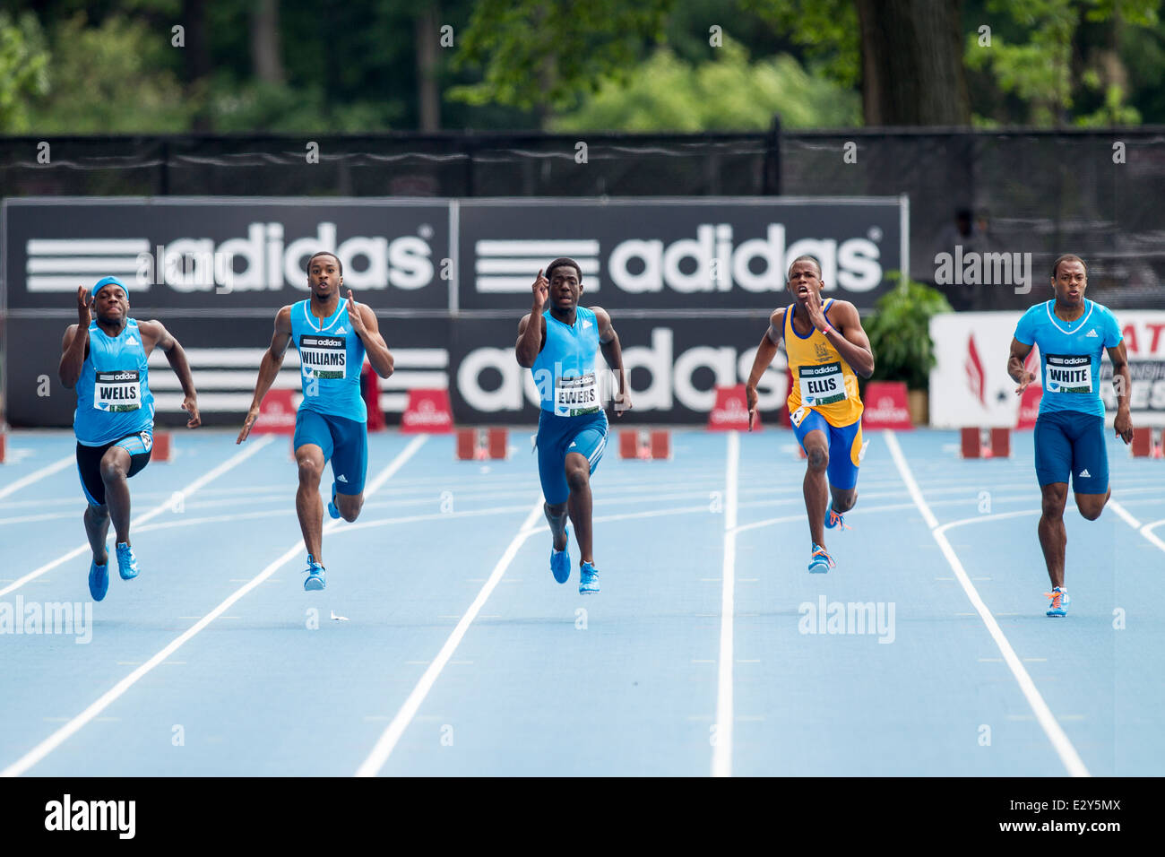Adidas Boys' Dream 100 at the 2014 Adidas Track and Field Grand Prix