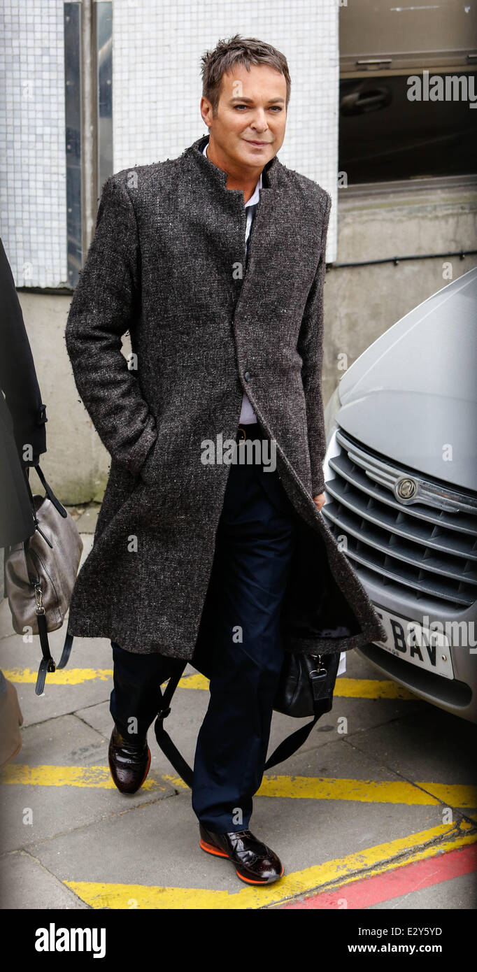 Celebrities at the ITV Studios Featuring: Julian Clary Where: London