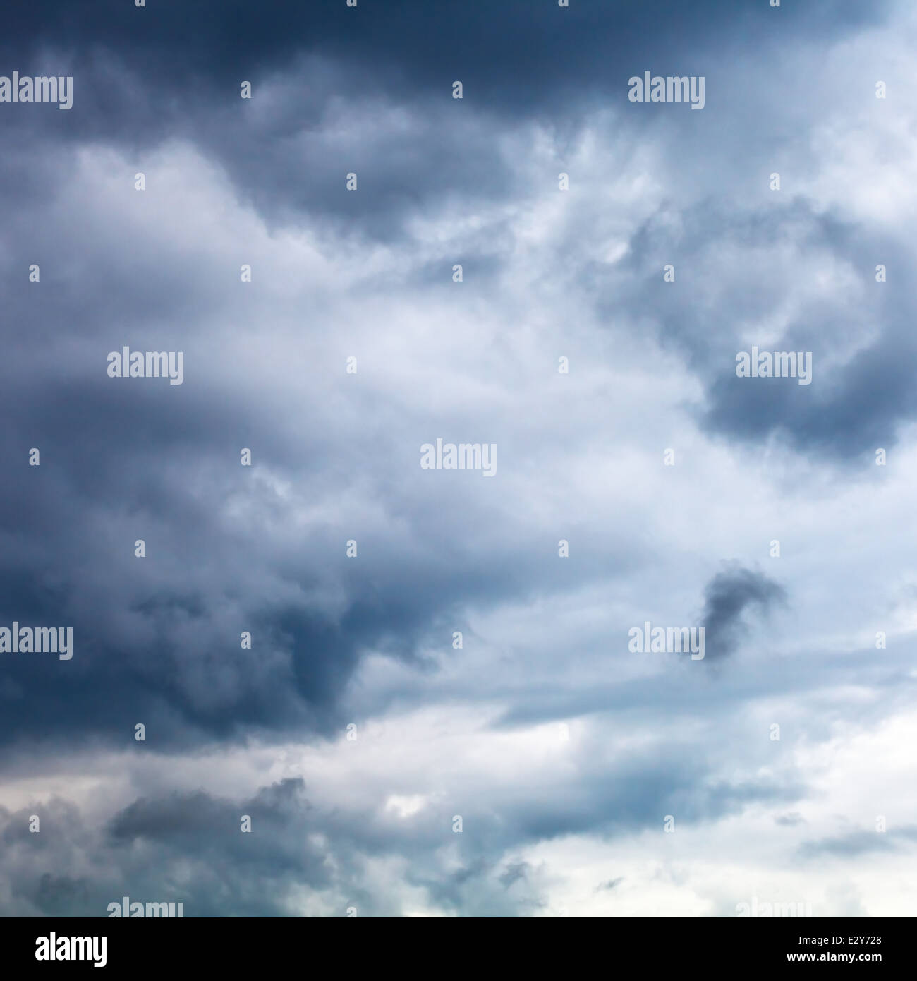 dark grey storm clouds in summer sky Stock Photo - Alamy