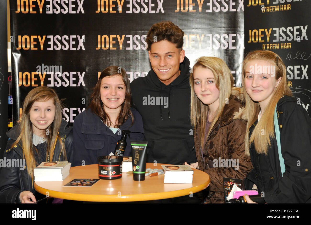 Joey Essex Launches His D Reem Hair Care Range For Tesco At The