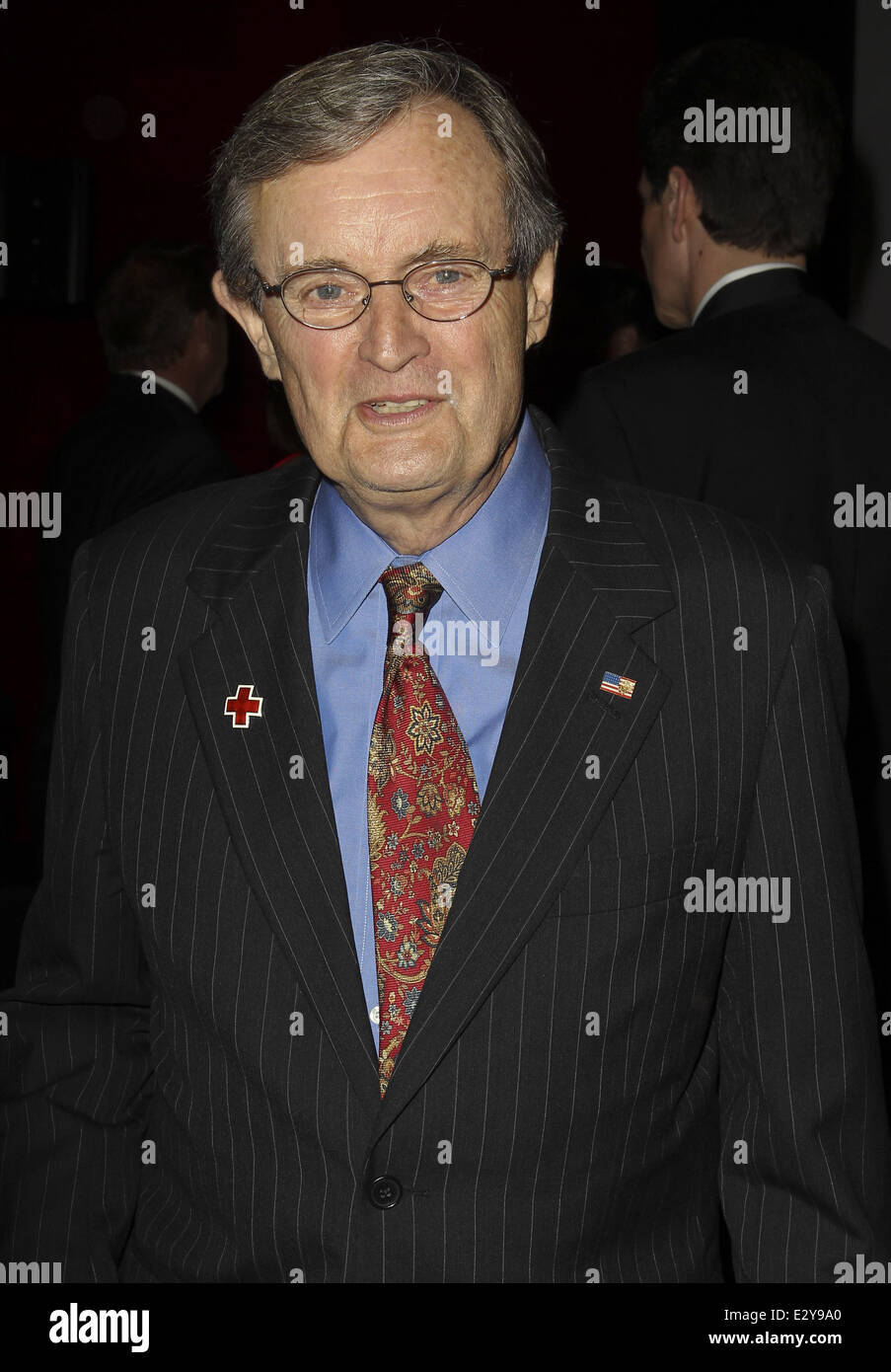 Members of the Armed Forces and the cast of 'NCIS' honoured at the 'Annual Red Cross Red Tie Affair' - Inside  Featuring: David McCallum Where: Santa Monica, California, United States When: 06 Apr 2013 Stock Photo